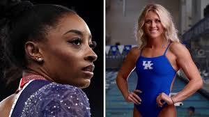 Simone Biles backtracks, apologises after trans athletes feud with Riley  Gaines explodes