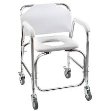 The wheel chair uses one lithium battery which allows for 10 miles per single charge. Dmi Rolling Shower And Commode Transport Chair With Wheels And Padded Seat For Handicap Elderly Injured And Disabled 250 Lb Weight Capacity Walmart Com Walmart Com