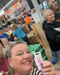 You know you're living the high life when your new neighborhood  @acehardware store is having their Ladies Night Grand Opening AND you're  one of the 1st 50 to get a heckuva gift