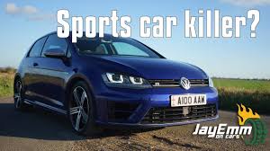 Another consideration is that sports cars often have very short overhangs past the wheels and that really helps the approach. Does The Vw Golf R Render Sports Cars Obsolete Youtube