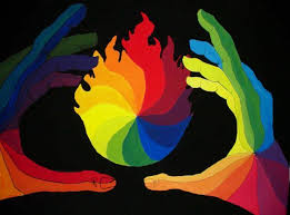 Color Wheel Interior Design Chart Color Wheel Silhouetted Designs Color Wheel Design Project Color Wheel Art Color Wheel Art Projects Color Wheel Design