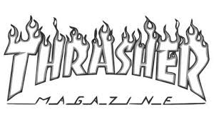Black And White Road Signs Meaning Meaning Thrasher Logo And Symbol History And Evolution Thrasher Black And White Stickers Lettering Tutorial