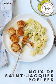 Noix De Saint Jacques Juste Poelees Recette En 2020 Noix De Saint Jacques Poelees Alimentation