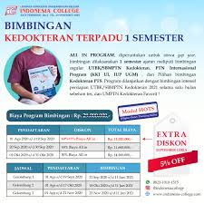 Link soal tps utbk 2020 pdf dan pembahasannya panitia lembaga tes masuk perguruan tinggi ltmpt resmi merilis beberapa ketentuan baru dalam pelaksanaan. Bimbel Kedokteran Semester Indonesia College