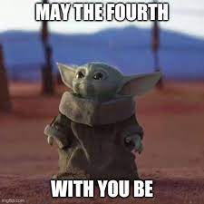 A star wars channel • 2,4 млн просмотровв эфире18:54плейлист ()микс (50+). Baby Yoda Wishes You All A Happy May 4th Imgflip