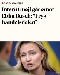 KD-ledaren Ebba Busch menar att handelsavtalet med Israel ska frysas först  om det finns för fog för det. Men regeringens kommunikation till Bryssel  har varit tydlig: ”Sverige vill att EU så snart