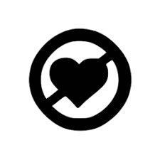 No Love Symbol Svg Picture