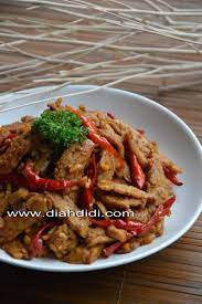 Diah Didi S Kitchen Menu2 Rumahan Ala Jawa Tengah Kering Tempe Ati Bacem Makanan Masakan Indonesia Masakan