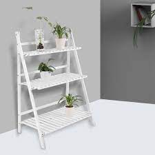 Raised plant pot stand outdoor. Herchr 3 Tier Bamboo Plant Stand Organizer Flower Pot Stand Folding Raised Plant Display Shelf Rack Ladder Garden Indoor Outdoor Greenhouse Walmart Com Walmart Com