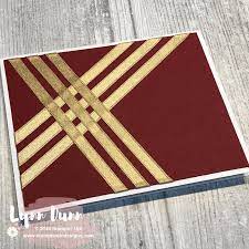 Tartan ribbon tree card description. 3 Simple Ways To Use Ribbon In Card Making Lynn Dunn
