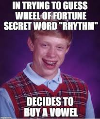 The time Bad Luck Brian appeared