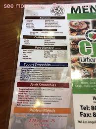 With our coffee shop menu design templates, you are halfway through establishing yours. Online Menu Of Cjs Urban Cafe Restaurant Moorpark California 93021 Zmenu