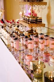 Pin By Weddingwire On Glam Wedding Ideas Wedding Desserts Wedding Dessert Table Shot Glass Desserts