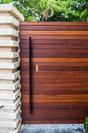 Frosted glass and wood fence. Best Wood For A Horizontal Fence Advantagelumber Blog