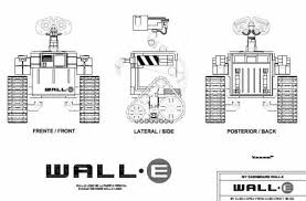 Wall E Wall E Blueprints Wall E Eve