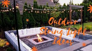 10 beautiful ways to light your backyard. Outdoor String Lights Ideas Youtube
