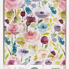 Lift controls fall into three categories — motorized, cordless or. Floral Printed Roller Blind By Kaleidoscope Grattan