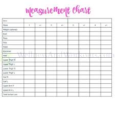 printable weight loss chart new free body measurement pdf