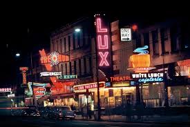 Neon lighting consists of brightly glowing, electrified glass tubes or bulbs that contain rarefied neon or other gases. Vancouver Once Glowed With 19 000 Neon Signs Dazed