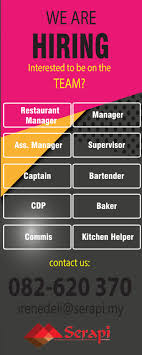Central location, walking distance to the kuching waterfront, chinatown and. Vacancy Serapi Food Serapi Corner Serapi Garden