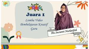 Menulis artikel sebanyak 500 kata. Sucianti Nurlatifah Raih Juara 1 Lomba Video Pembelajaran Kreatif Pondok Pesantren Daarut Tauhiid