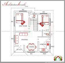 2 Bedroom House Estimate Cost Under 15 Lakhs Architecture Kerala Bedroom House Plans 2 Bedroom House Plans 2 Bedroom House