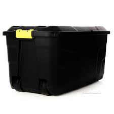We're supplier for plastic storage bins crates, agricultural pallets & waste wheelie bins from 660l, 1100l to 1700l litres heavy duty four wheel plastic bins to 360ltr, 240ltr, 120ltr small wheelie bins, storage crates and 25 litres waste bins that are specially made for the australian and new zealand fresh produce industry. Buy 145lt Extra Large Massive Plastic Box With Clip Lid And Wheels