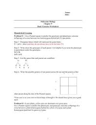 If the offspring of a test cross all have the dominant trait, then the genotype of the individual being tested is homozygous dominant. Mendel And Basic Genetics Packet Ws Answers Simple Genetics Practice Aabbccddee Aabbccddee Aabbccddee Aabbccddee 1 32 1 128 1 32 0 Answer Key Mendelian Genetics Problem Set 2