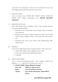 Nama yayasan ( nama ketua yayasan) ketua proposal 1. Contoh Proposal Reuni Temu Kangen Ilmusosial Id