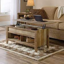 Lift top coffee table design. Rustic Farmhouse Oak Lift Top Coffee Table Fastfurnishings Com
