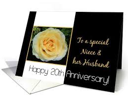 20th Wedding Anniversary Card For Niece Husband Created From An Original Wedding Anniversary Cards Anniversary Cards For Wife 30th Wedding Anniversary Card A wedding anniversary is the anniversary of the date a wedding took place. 20th wedding anniversary card for niece