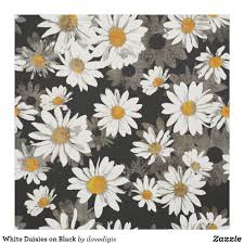 Black And White Daisy Wallpaper Pin On Diy Fabric For Crafts Home Decor And Apparel