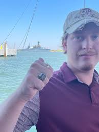 Celebrating Achievement with Battleship Texas Foundation Ring