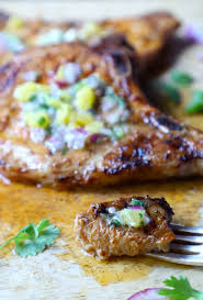 Keto Pork Chops Al Pastor Low Carb I Breathe I M Hungry Recipe Low Carb Pork Low Carb Pork Chops Low Carb Pork Chop Recipe