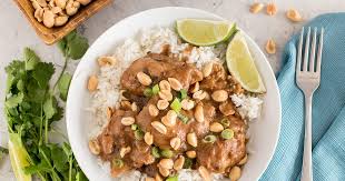 Combine garlic and salt on a cutting board. Instant Pot Peanut Lime Chicken Thighs Pressure Cooking Today