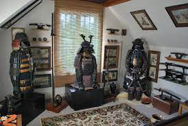 Japanese Sword Study Room Samurai Armor Japanese Sword Japanese