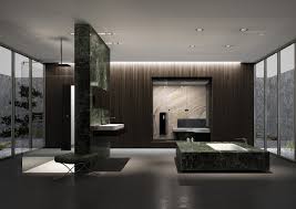 The importance of the pavilion lies in the fact that its materials epitomise the ideals of modernism: Bathroom Planning A La Mies Van Der Rohe Repabad Archello