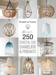 Coastal Chic Hanging Lights Coastal Bathroom Decor Modern Kitchen Lighting Coastal Modern Kitchen