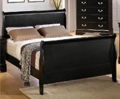 Coaster Queen Size Sleigh Bed Louis Philippe Style In Black Finish Review