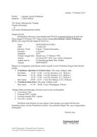 Maybe you would like to learn more about one of these? Contoh Curriculum Vitae Pengajuan Beasiswa Ksatria Pengelana