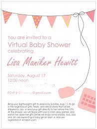 The Parsonage Family How To Throw A Virtual Baby Shower Virtual Baby Shower Virtual Baby Shower Invitation Baby Shower