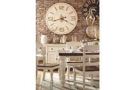 Two Tone Marsilona Dining Room Table View 4 Dining Room Table Dining Table In Kitchen Brown Dining Room Set