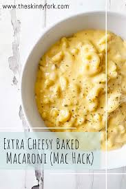 Extra Cheesy Baked Macaroni (Mac Hack)