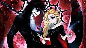 Maybe you would like to learn more about one of these? 992053 4k Satsuriku No Tenshi Red Background Anime Blue Eyes Blonde Bandage Black Dress Mocah Hd Wallpapers