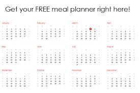 Meal Planner Free The Gracious Pantry