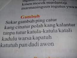 Arti tembang pocung serat wedhatama dalam bahasa jawa. Tulislah Tembang Gambuh Dengan Aksara Jawa Mohon Bantuanya Brainly Co Id
