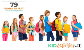 79 Games To Play While Waiting In Line Kid Activities Waiting In Line Kindergarten Games Games To Play