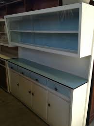 vintage kitchen hutch with chalk paint
