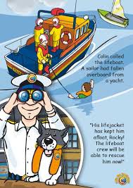 If you are in trouble in the water, float to live. Free Kids Activities Based On The Seaside From Colin The Coastguard
