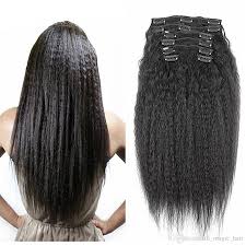 Quick & easy to get these two toned hair extensions black blonde at discounted prices online you need from shippers and suppliers in china. Black Brown Blonde Kinky Straight Clip In Human Hair Extensions Set 100 120g Coarse Yaki Clip Ins Unprocessed Human Hair Virgin Hair 100 Human Remy Hair Extensions Extensions Remy Hair From Ali Magic Hair